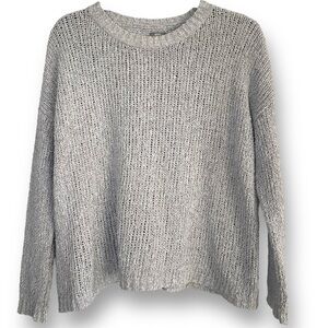 Grey knit sweater from Aerie